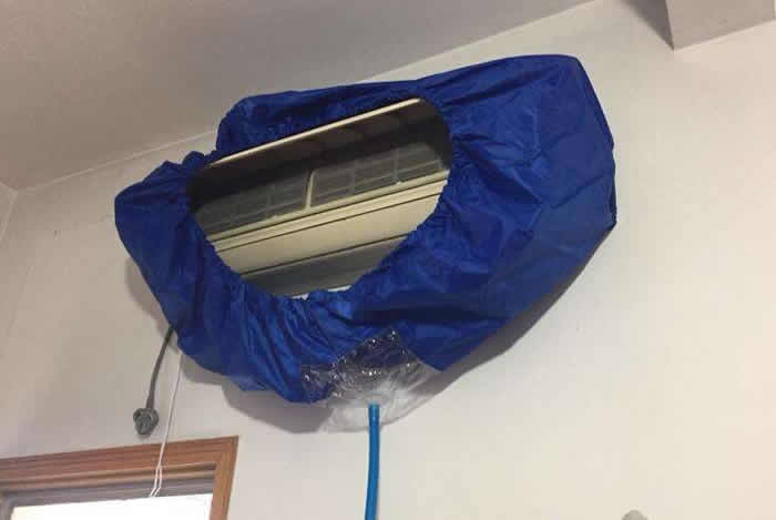 清洗空調(diào)會(huì)不會(huì)把墻和屋子弄臟