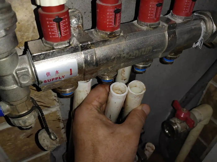 地暖管到怎么清洗圖解