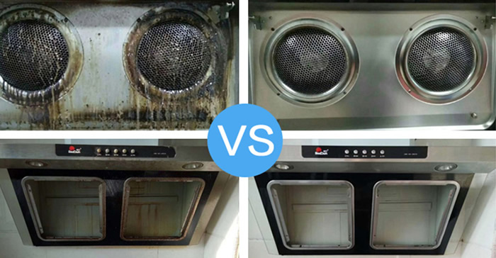 第二步：拆卸油煙機(jī)